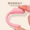 Cepillo de Silicona para Nariz para Limpiar Poros, Cepillo Facial de Limpieza con Cerdas Suaves, Cepillo de Dedo Suave para Alas Nasales, Cepillo de Silicona para Eliminación de Puntos Negros