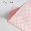 Flor acompanhada de ponto de onda de sombra Papel tridimensional em relevo Materiais para floricultura Pacote de flores Papel artístico de flores à prova d'água Papel Fenghua em relevo tridimensional