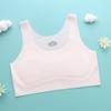 Ropa interior sin costuras para el período de desarrollo de niñas de una etapa, sujetador adolescente anti-bultos para estudiantes de primaria y secundaria, chaleco pequeño transpirable para niños