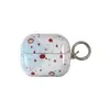 Funda para Auriculares Samsung Galaxy Buds3Pro Caricatura Flor Pintura al Óleo Carcasa Buds3Fe Bluetooth Cubierta Protectora