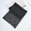 Cinta de tela de gasa con lunares de 12 cm para scrunchies hechos a mano DIY, tela para hacer scrunchies grandes y moños para el cabello
