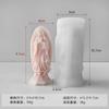 Vela Aromática de Estatua de Diosa Transfronteriza Molde de Silicona Figura Humana DIY Gotas Piedras de Yeso Adornos Abrasivos