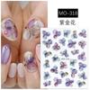 Pegatinas para Uñas Doradas Perladas de Moda, Pegamento para Uñas Rose Lindo y Vibrante, Calcomanías Impermeables