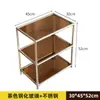 Estante de Almacenamiento de Vidrio Templado Carrito Pequeño Estilo Ins de Acero Inoxidable con Ruedas Mesa de Café Mesa Lateral Móvil para Sofá Carrito de Comedor Mesa de Té