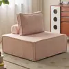 Sofá modular Piedmont para salas de estar pequeñas, sofá modular de bloques libremente combinable para hoteles y casas de huéspedes