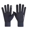 Luvas de ciclismo outono e inverno tela sensível ao toque luvas de malha forradas com lã atacado luvas de ciclismo masculinas novas luvas de motocicleta à prova de vento atacado