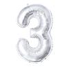 Globos de Papel de Aluminio de 17 Pulgadas con Números y Letras Decoraciones Decoraciones para Fiesta de Cumpleaños Decoraciones de Atmósfera para Eventos Accesorios Venta al por Mayor