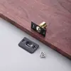 Topes de puerta de acero inoxidable, pestillos de madera para puertas de hotel KTV, mecanismos de puerta ocultos, topes superiores de cobre puro, topes de puerta y dispositivos de posicionamiento tipo tarjeta