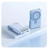 Soporte Magnético Power Bank Reloj Audífonos Tres-En-Uno con Cable Incorporado Carga Rápida Portátil Mini Power Bank para Teléfono Móvil