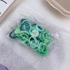 Anillo para toalla de niños banda de goma pequeña anillo para el pelo color sólido simple macarrón liga para el pelo linda tamaño pequeño diadema accesorios para el pelo de niña