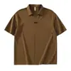 Camisa Preta de Manga Curta para Homens, Estilo Verão, Resistente a Amassados, Não Precisa Passar, Roupa Masculina Business Casual Elegante, Camisa Branca