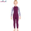 Nuevo Traje de Buceo para Niños Traje de Baño Cálido de 2.5 mm para Mujer Traje de Baño Entero de Manga Larga para Niños Medianos Traje de Baño Grueso a Prueba de Frío para Otoño e Invierno
