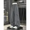 Pantalones de Esquí Impermeables con Forro de Terciopelo para Otoño e Invierno para Hombre, Marca de Moda, Pantalones Cargo Rectos Holgados para Exteriores, Pantalones Casuales Gruesos