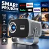 Proyector Doméstico 4K Ultra HD Proyector Inteligente Inalámbrico Dormitorio Dormitorio Sala de Estar Duplicación de Pantalla de Teléfono Móvil Cine en Casa