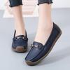 Zapatos de Mujer de Talla Grande Transfronterizos Zapatos Planos tipo Mocasín Zapatos Individuales de Mujer Zapatos para Mamás de Mediana Edad y Mayores Zapatos Casuales de Mujer de Suela Blanda Zapatos Perezosos