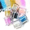 Pedra Cristal Colorida Transparente Cascalho Paisagem Micro Assimétrica Manicure DIY Cola Slime Material 15g