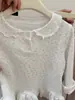 Nuevo Atuendo Elegante de Primavera para Niñas, Camisa Base Estampada Completa Floral, Ropa Versátil para Bebés Niñas, Top de Manga Larga para Niños, Ropa Infantil