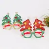 Nuevas gafas decorativas navideñas para adultos y niños, regalo de Navidad, suministros para fiestas, marcos de gafas creativos, venta al por mayor