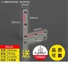 Suporte de Canto Espessado em Aço Inoxidável Fixador de Ângulo Reto 90 Graus Suporte de Ferro Triangular à Prova de Ferrugem Reforço de Mesa e Cadeira