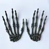 Decoración de Halloween Mano Fantasma Accesorios de Terror Esqueleto Colgante de Esqueleto Adornos Garras de Juguete de Plástico Venta al por Mayor