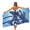 Toallas de Baño Transfronterizas, Toallas tipo Chal de Playa Absorbentes y de Secado Rápido, Toallas de Playa Impresas Digitalmente, Toallas Grandes Personalizadas, Venta al por Mayor de Fábrica