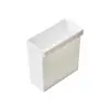Caja de Almacenamiento de Escritorio de Plástico, Caja de Almacenamiento Portátil para el Hogar con Ruedas, Caja Organizadora Multifuncional para Libros y Documentos de Dormitorio Estudiantil