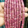 Cuentas sueltas de piedra natural de 3x6 mm, espaciadoras redondas, cuentas de ágata y amatista, para pulseras y collares, cuentas semiacabadas, venta al por mayor