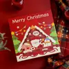 2026 Souvenir de Navidad Caja de Regalo de Manzana Caja de Manzana Navideña Caja de Regalo de Manzana para Nochebuena Caja Vacía