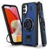 Funda de teléfono con soporte 360 para Samsung S25Ultra A55 con anillo de silicona integrado S24 Funda de teléfono magnética anticaídas