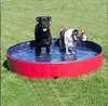 Banheira dobrável portátil à prova d'água para banho de cachorro, piscina dobrável para animais de estimação, banheira para banho medicamentoso de gatos e cães, piscina para imersão