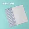 Nova pasta de arquivo A4 com haste retrátil espessa, porta-documentos transparente, pasta para provas, pasta de relatório de arquivo, material de escritório