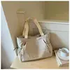 Bolsa de Lona Casual de Gran Capacidad al por Mayor para Mujer Nueva Simple Ligera Bolso Tote de Gran Capacidad de Moda Bolso de Hombro Único para el Brazo