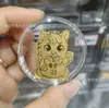 Adesivo de Telefone de Ouro Puro 999 para Riqueza Instantânea, com Adesivo Traseiro, Adesivo de Ouro 2mg, Presente Promocional para Lojas de Ouro em Transmissão ao Vivo