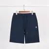Pantalones Cortos Lafu para Hombre de Color Sólido Casual de Cinco Puntos Pantalones Bordados con Logo de Pony Rl Verano Nuevos Holgados Talla Grande