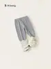 Ropa para Niños Bangxuan 2026 Otoño Pantalones Ajustados para Niñas Estilo Coreano Pantalones Plisados Pantalones Lisos para Niños Leggings para Niñas