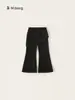 Conjunto Infantil YouBao 2026 Otoño Nuevo Sudadera con Capucha Ajustada Cubrepañal Pantalones de Campana Conjunto de Dos Piezas para Niñas Moderno