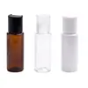 Botella de Loción Transparente de 10 ml, Botella de Aceite Esencial de 15 ml, Botella Vacía Pequeña de Plástico para Muestras de Cuidado de la Piel, Rellenable, Personalización Transfronteriza