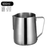 Taza Guirnalda boca puntiaguda Taza Guirnalda taza de café y leche taza de té de leche escala interior y exterior taza medidora Taza para derretir cera de acero inoxidable