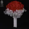 Produtos de casamento amados Pérola coreana noiva de casamento segurando flores suprimentos criativos para casamento véu de noiva atacado