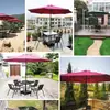 Mesa Pequeña y Sillas para Balcón, Mesa Plegable Trendy para Patio Exterior y Sillas, Juego de Sillas de Mimbre Sintético con Sombrilla para Uso Exterior en Tienda de Té de Leche