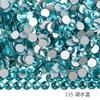 Vidro redondo strass diy broca de unhas jóias acessórios de concha do telefone móvel strass cristal de vidro plano diamante imitação de diamante austríaco