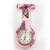 Reloj de Enfermera para Mujer Impermeable Reloj Colgante con Pin Simple Reloj de Bolsillo de Silicona Estudiante Prueba de Batería Reloj de Bolsillo para el Pecho de Doctor