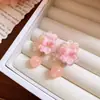 Flores Desabrochando, Brincos de Borla com Miçangas, Luxo Acessível e Brincos de Alta Qualidade, Estilo de Férias de Verão à Beira-Mar, Brincos Super Fada