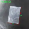 Fabricantes producen bolsa pequeña transparente bolsa de plástico PE con autocierre tamaño papel a4 bolsa de plástico larga bolsa de hueso sellada de PE
