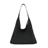 Bolsa grande de ombro feminina estilo minimalista transfronteiriça 2026 nova versátil casual sensação relaxada bolsa para trabalho e deslocamento