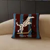 Cojín Almohada para Sofá de Gato Estilo Vintage para Sala de Estar con Relleno, Cojín Respaldo para Dormitorio, Cabecera, Funda para Cojín de Ventana Abuhardillada