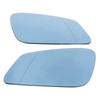Aplicable a BMW serie 5.6.7 F10 F18 E60 F30 espejo retrovisor lente azul con calefacción