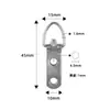 Accesorios de Hardware para Marcos de Fotos Anillo Triangular de Colgar de un Solo Agujero para Colgar Pinturas Decorativas y Manualidades, Accesorios para Marcos de Fotos con Tornillos
