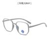 Gafas para móvil anti luz azul de moda de red 2025 nuevo marco de gafas poligonal irregular liso sin graduación para hombre y mujer