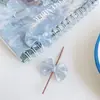 Acessórios de Miçangas DIY Luminosos 3D Coloridos em Acrílico com Padrão de Fluxo